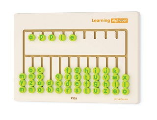 Wall game - learning alphabet